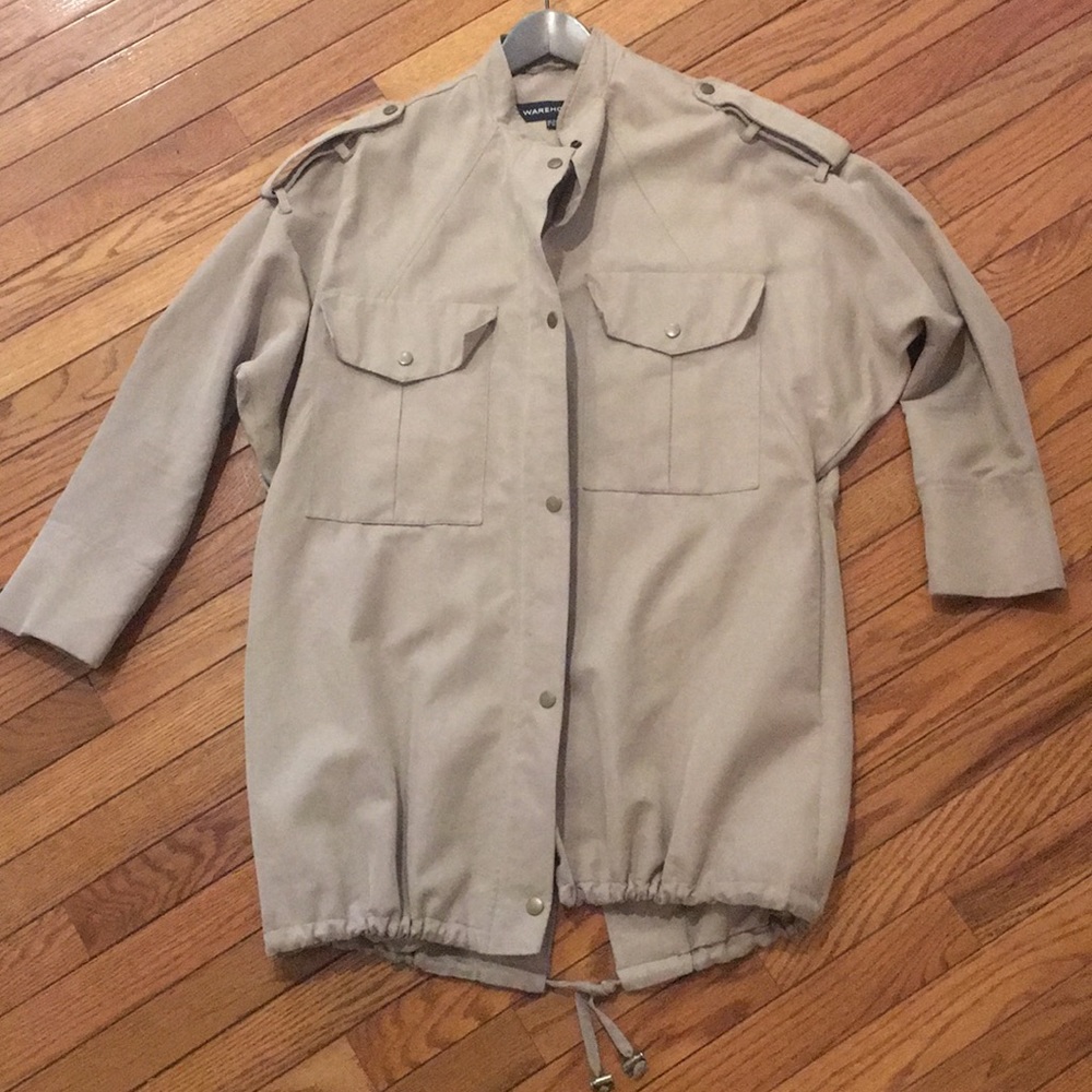 Khaki lightweight jacket US size 8